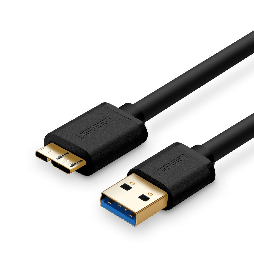 UGREEN USB 3.0 A Male to Micro USB 3.0 Male Cable - Black 2M 10843