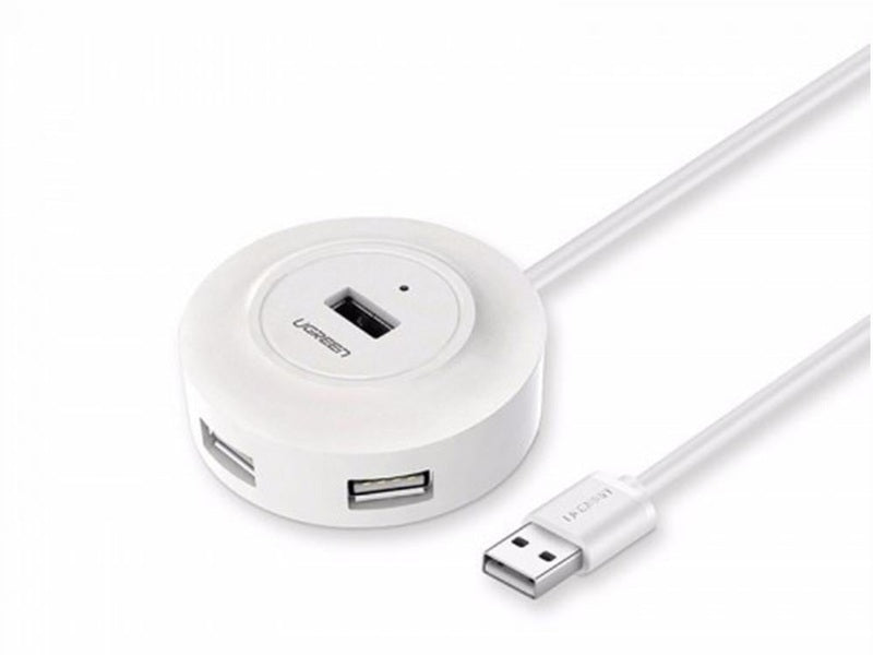 UGREEN 20270 USB 2.0 4-Port Hub White