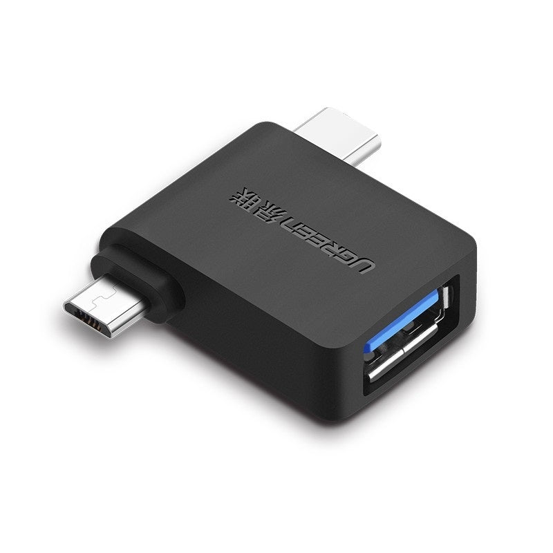 UGREEN Micro USB+ USB-C to USB 3.0 Adapter 30453