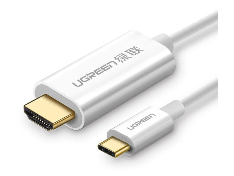UGreen TypeC to HDMI 1.5M Cable White 30841
