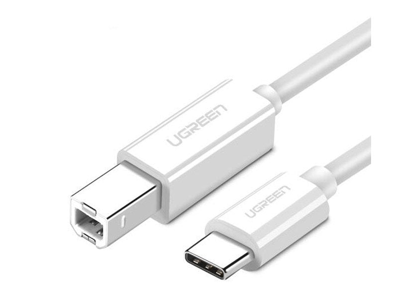 Ugreen Type C to USB-B Cable White 1.5M 40417