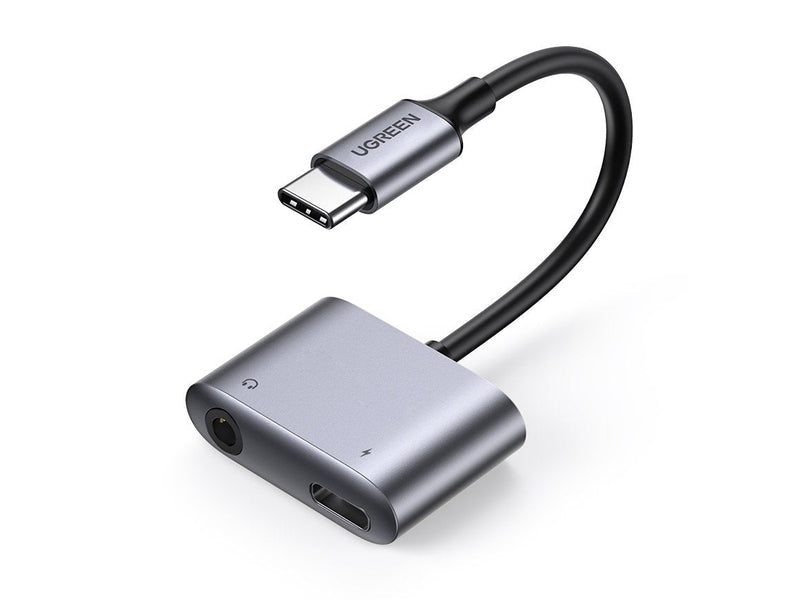 UGREEN 60164 2-in-1 USB C to 3.5mm Adapter