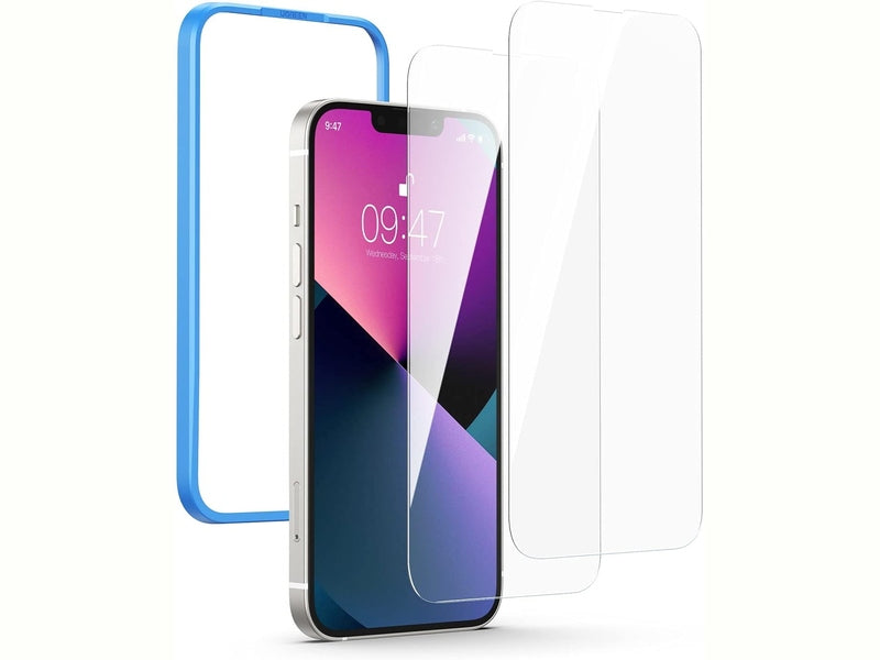 UGREEN 80969 Full Coverage HD Tempered Glass Screen Protector with Precise-Align Applicator for iPhone 13 Pro Max / 14 Plus 2-Pack