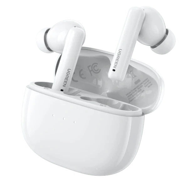 UGREEN 90206 HiTune T3 Active Noise-Cancelling Wireless Earbuds White