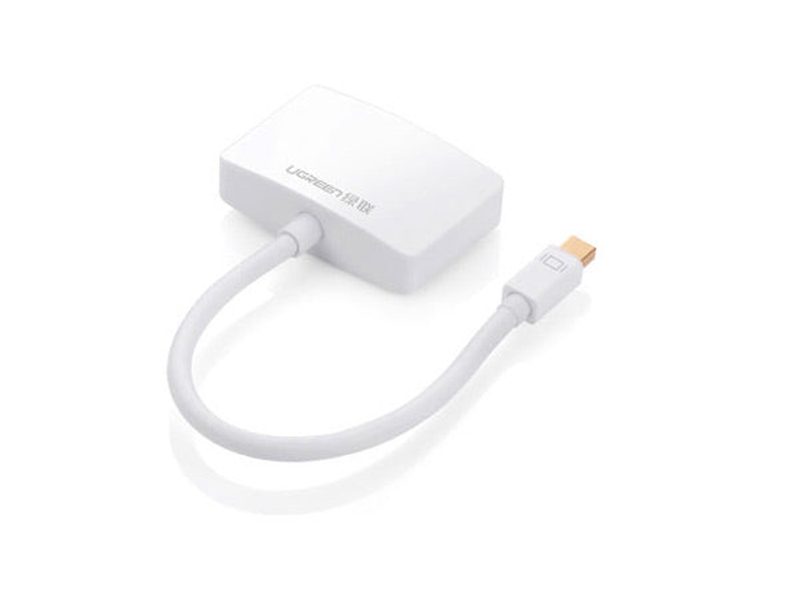 UGreen Mini Display Port to HDMI & VGA Dual Converter Premium ABS case 10427