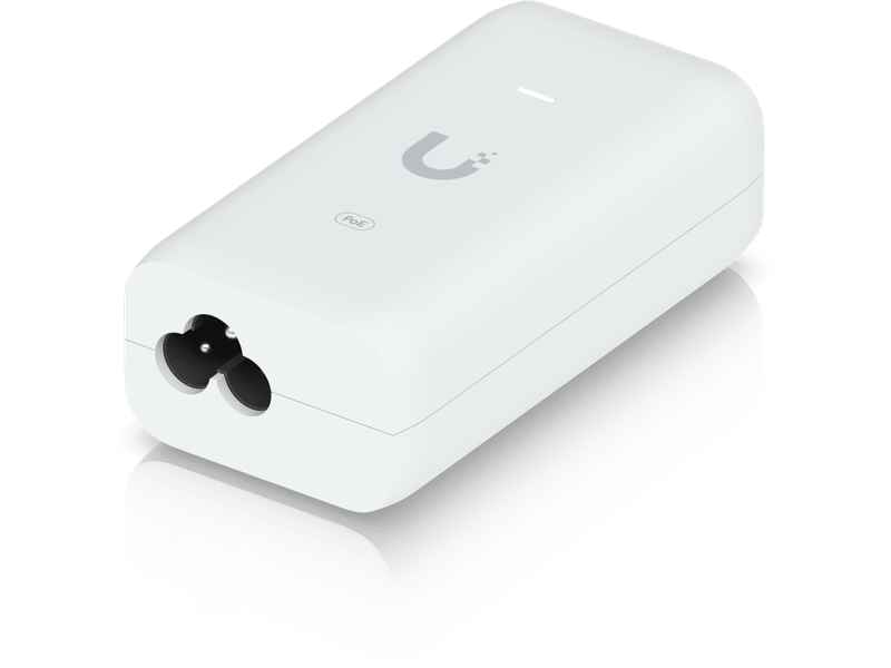 Ubiquiti PoE 802.11AF Adapter, Up to 15W of PoE Output, RJ45 Data Input, Compatible injector for NHU-U6+