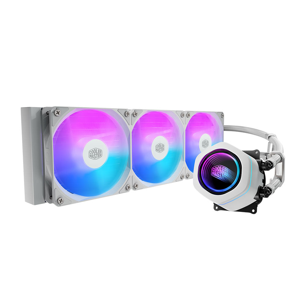 Cooler Master MasterLiquid Core Nex 360mm ARGB CPU Liquid Cooler - White