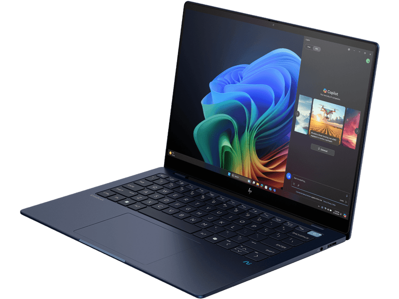 HP Elitebook Ultra G1 Q Copilot+ AI PC, Snapdragon X Elite X1E-78-100 16GB 512GB SSD W11P 3YOS 14" 2.2K Touch Laptop