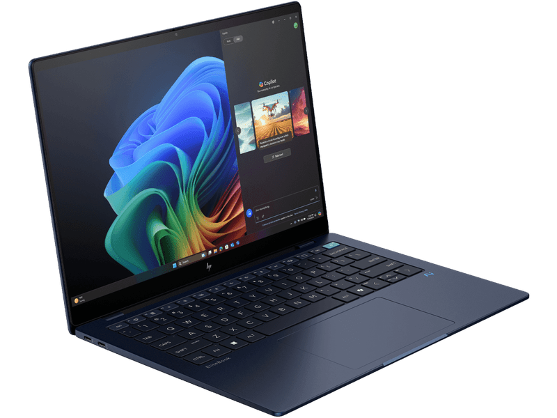 HP Elitebook Ultra G1 Q Copilot+ AI PC, Snapdragon X Elite X1E-78-100 16GB 512GB SSD W11P 3YOS 14" 2.2K Touch Laptop