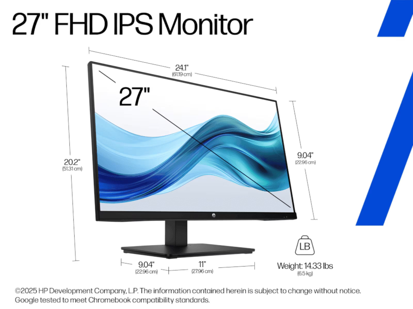 HP B0CG8UT Series 3 Pro 327PH 27.0" IPS 16:9 Monitor with Built-in Speaker