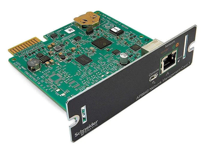 APC AP9640 UPS Network Management Card 3, Device monitoring and management, Network Management Cards, NMC3, secure remote UPS monitoring and management