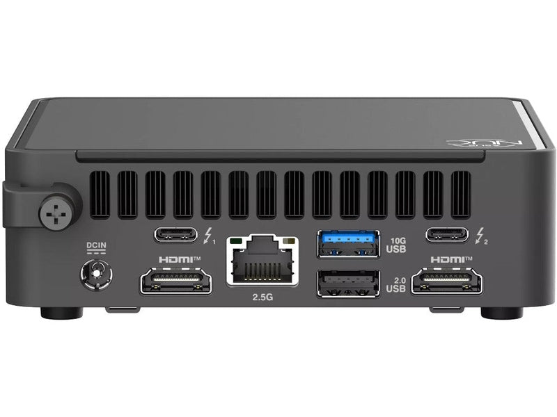 ASUS NUC 15 Pro Barebone Slim Mini PC, Intel Core Ultra 5 225H RNUC15CRKU500004I