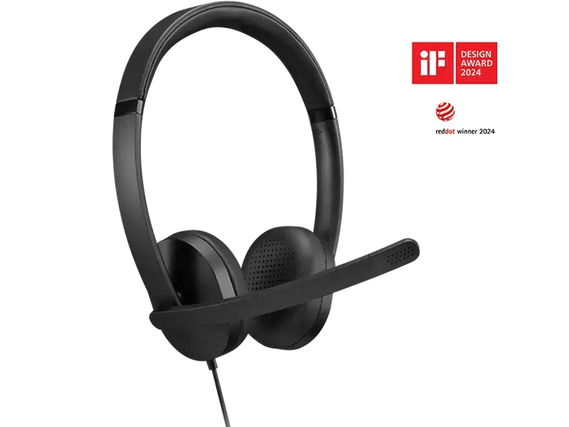 Lenovo USB-A Wired Stereo Headset Gen 2 | 4XD1P83425