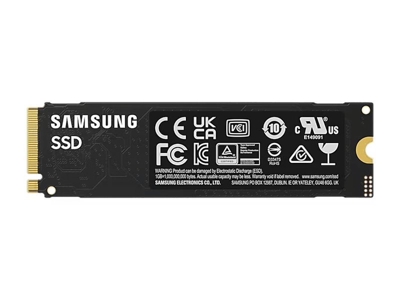 Samsung MZ-V9S1T0BW 990 EVO Plus 1TB PCIe Gen4 NVMe M.2 SSD