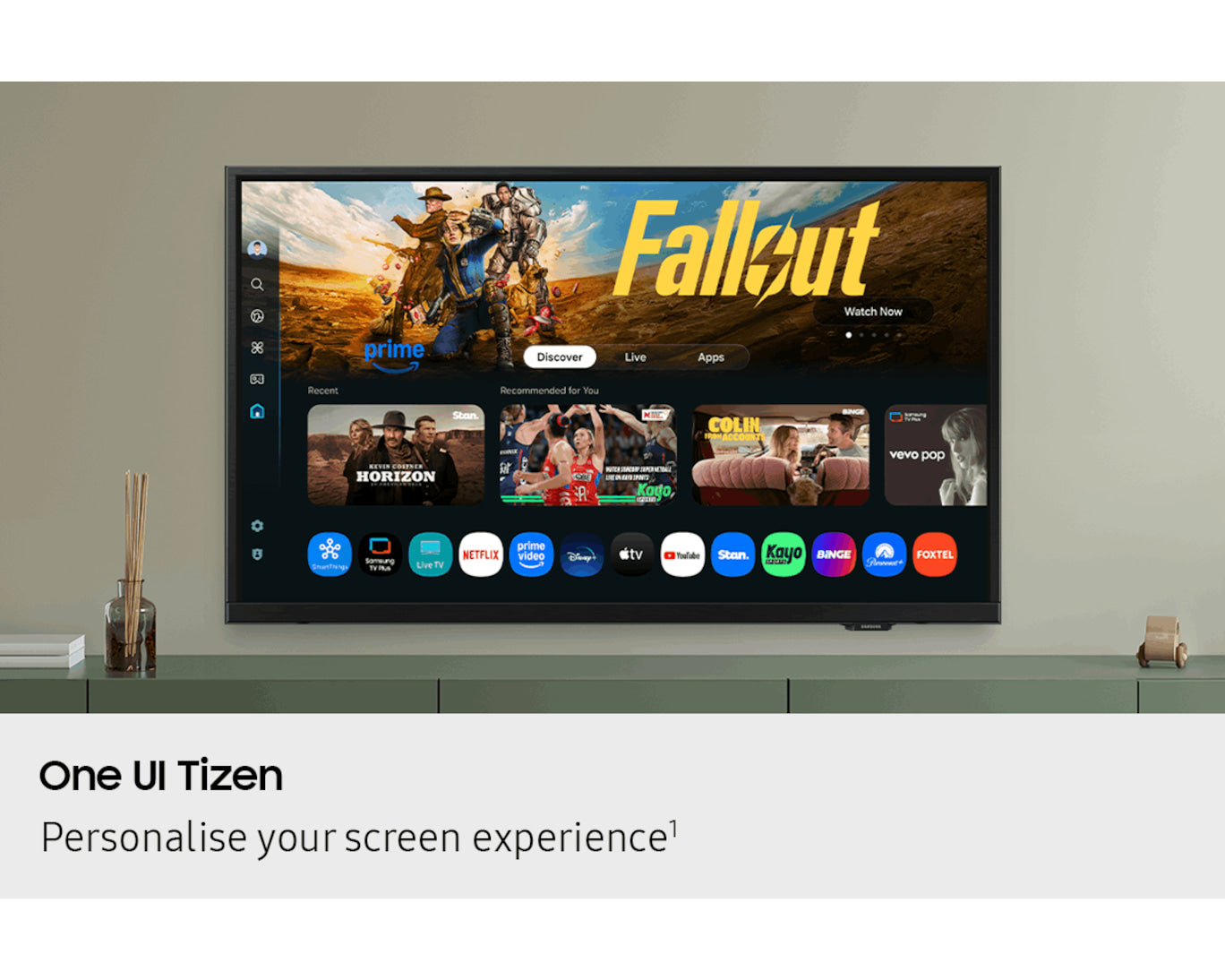 Samsung 32" FHD LED 50Hz F6000 Smart TV 2025 (UA32F6000FWXXY)