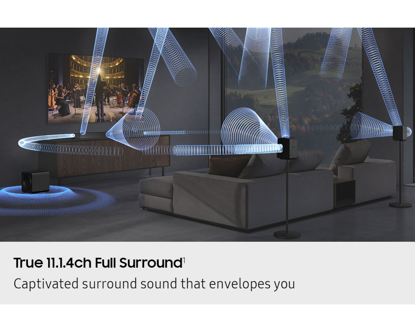 Samsung Q-series HW-Q990H 11.1.4ch Sound with Subwoofer & Rear Speaker [2026]