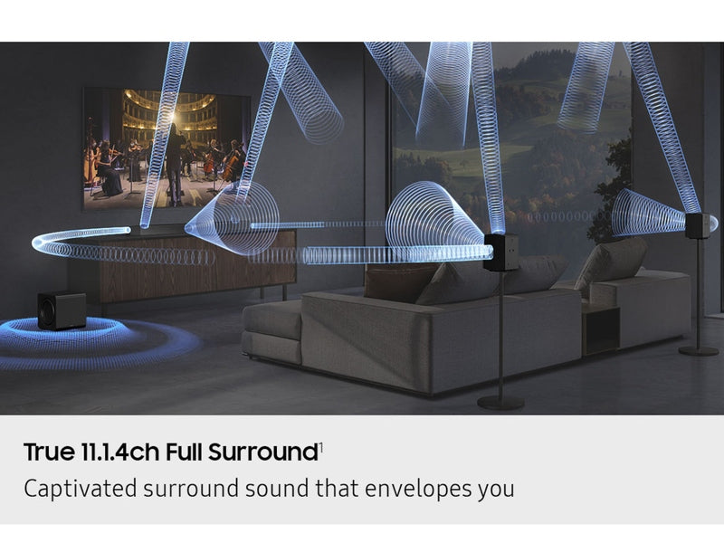 Samsung Q-series HW-Q990H 11.1.4ch Sound with Subwoofer & Rear Speaker 2026