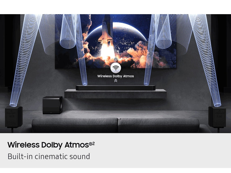 Samsung Q-series HW-Q990H 11.1.4ch Sound with Subwoofer & Rear Speaker 2026