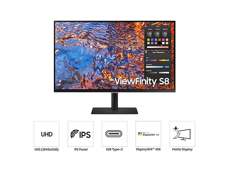 Samsung 27" ViewFinity S80PB UHD Business Monitor