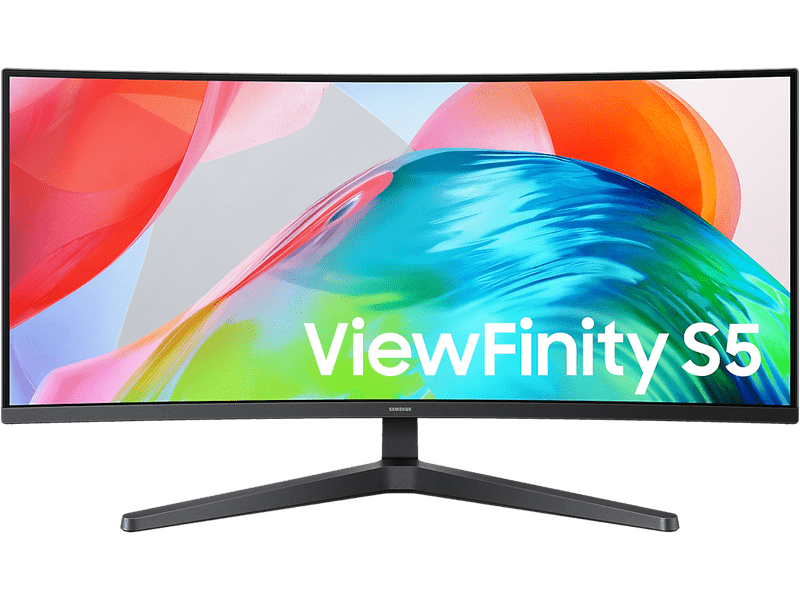 Samsung ViewFinity S5 S55GH 34" 120Hz UWQHD VA Curved FreeSync Monitor LS34H550GAEXXY