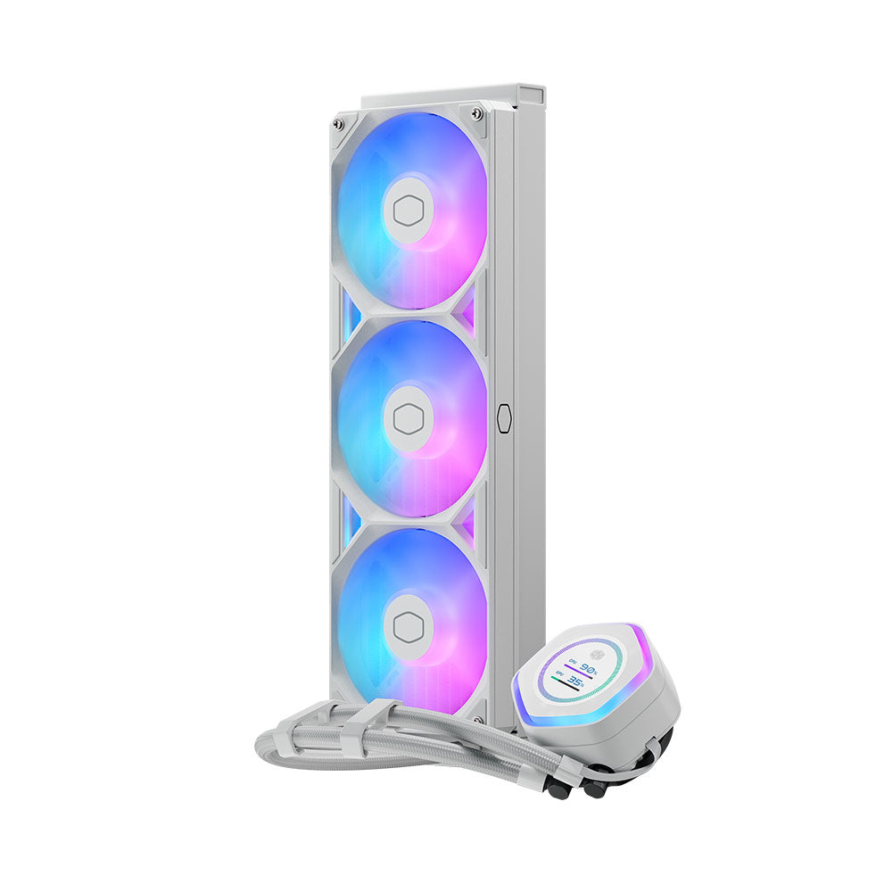 Cooler Master MasterLiquid Atmos II 360 ARGB All-in-One Cooler - White