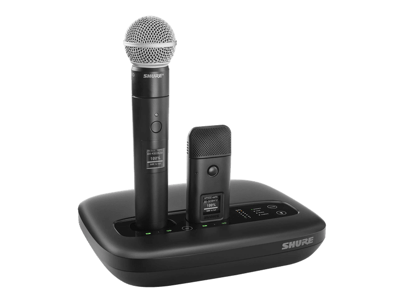 SHURE MXWAPXD2 Access Point Transceiver w/ MIC Charger+Intellimix DSP