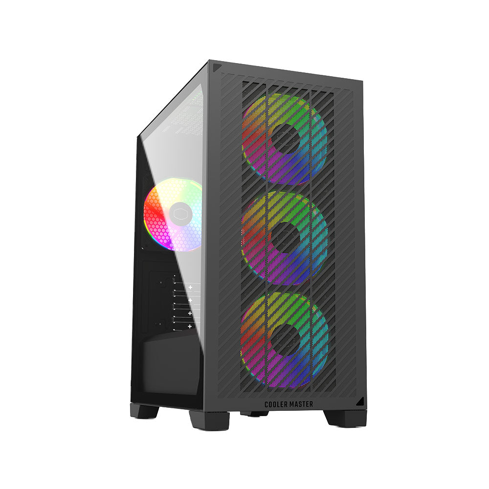 Cooler Master Elite 301 ARGB Case - Black
