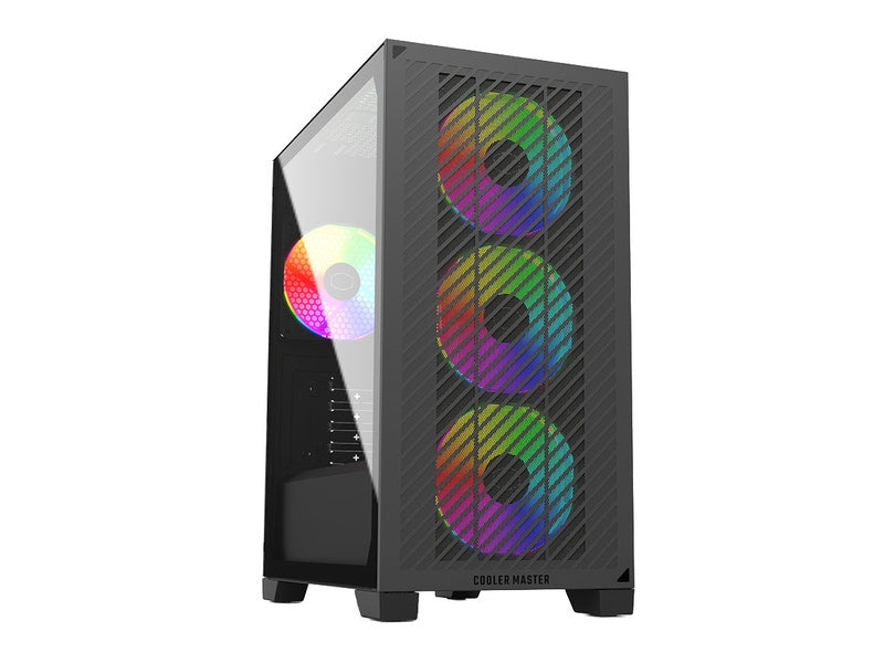 Cooler Master Elite 301 ARGB Case - Black