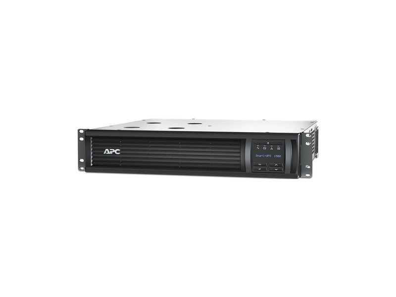APC SMT1500RMI2UNC Smart-UPS, Line Interactive, 1500VA, Rackmount 2U, 230V, 4x IEC C13 outlets, Network Card, AVR, LCD