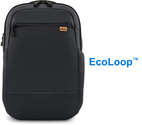 Dell CP7625S 14-16 Pro Premium EcoLoop Slim Backpack - Black