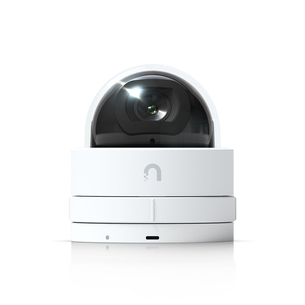 Ubiquiti UniFi G5 Dome Ultra,White, Ultra-compact & IK06 Tamper-resistant 2K HD PoE Camera, Night Vision For Low-profile Indoor Security