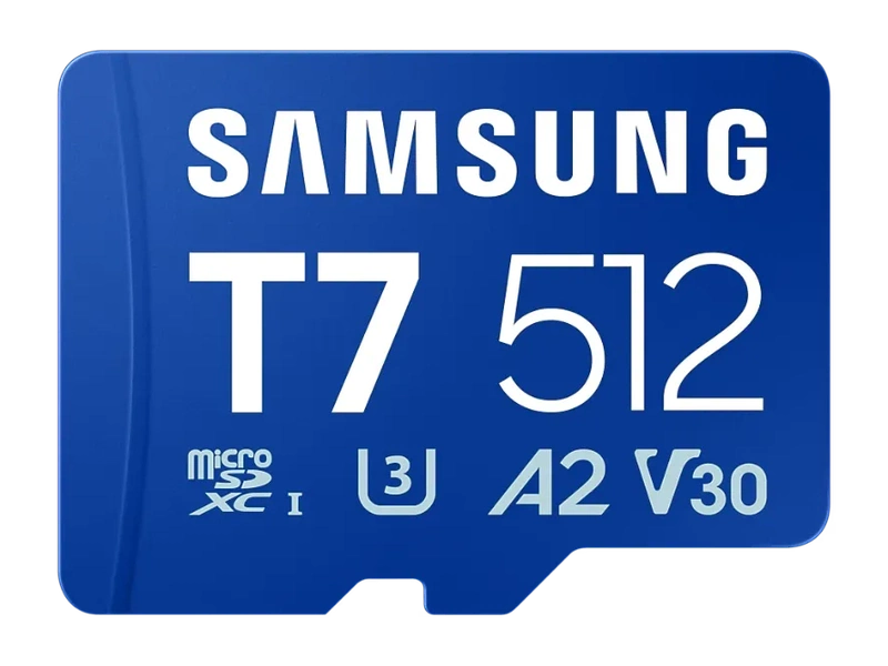 Samsung T7 microSD Card microSDXC™ UHS-I 512GB