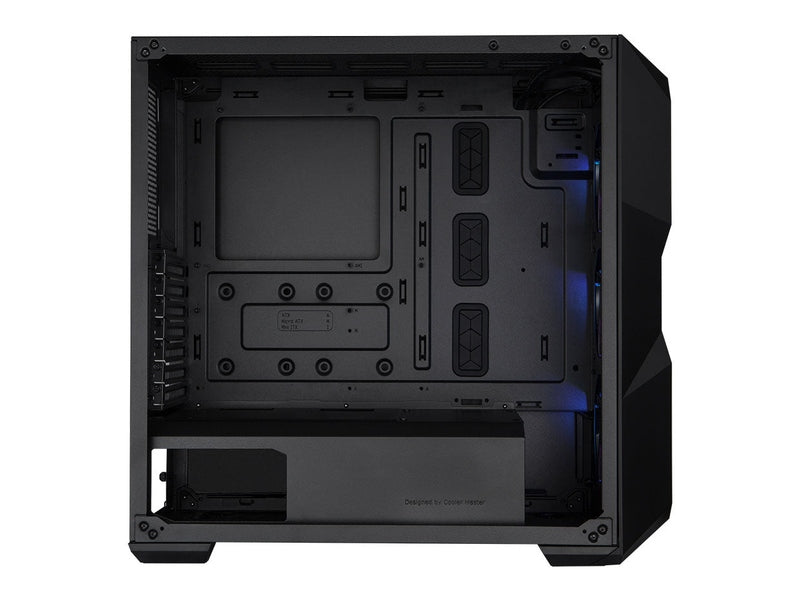 Cooler Master MasterBox TD500 Crystal ARGB, Crystal Clear Front Panel, Crystalline Tempered Glass Design, ATX