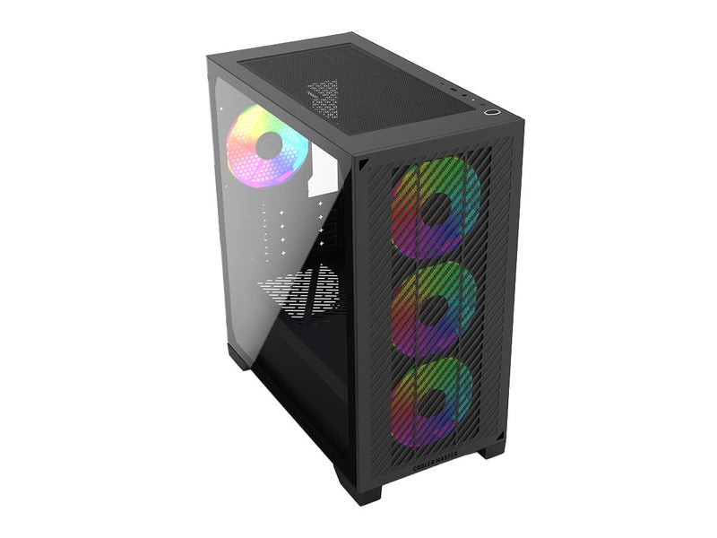 Cooler Master Elite 301 ARGB Case - Black