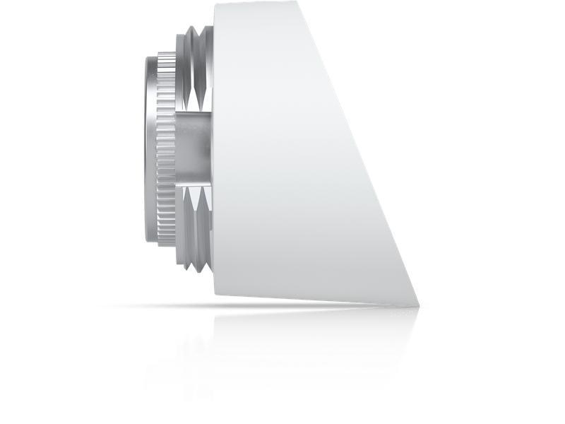 Ubiquiti Bullet Camera Angled Base, Mounting Accessory Enhances Tilt Angle by 22°, Achieve Unrestricted Viewing Angle, White