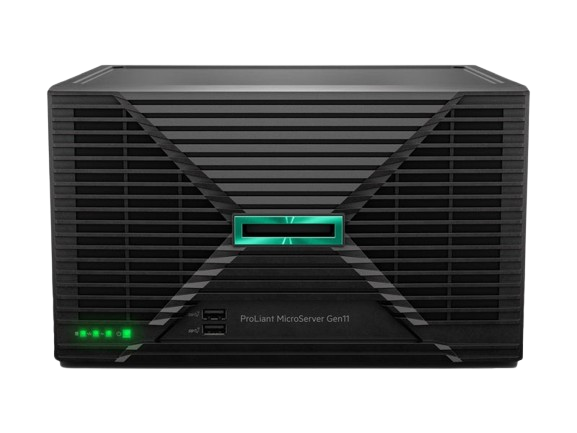 HPE ProLiant MicroServer Gen11 E-2414 2.6GHz 4-Core 1P 16GB‑U DDR5 4LFF-NHP Server 1Y Onsite