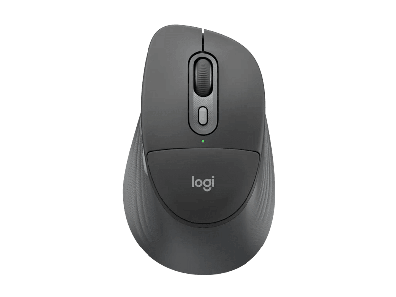 Logitech M850 L Signature Comfort Plus Wireless Bluetooth Mouse - Graphite