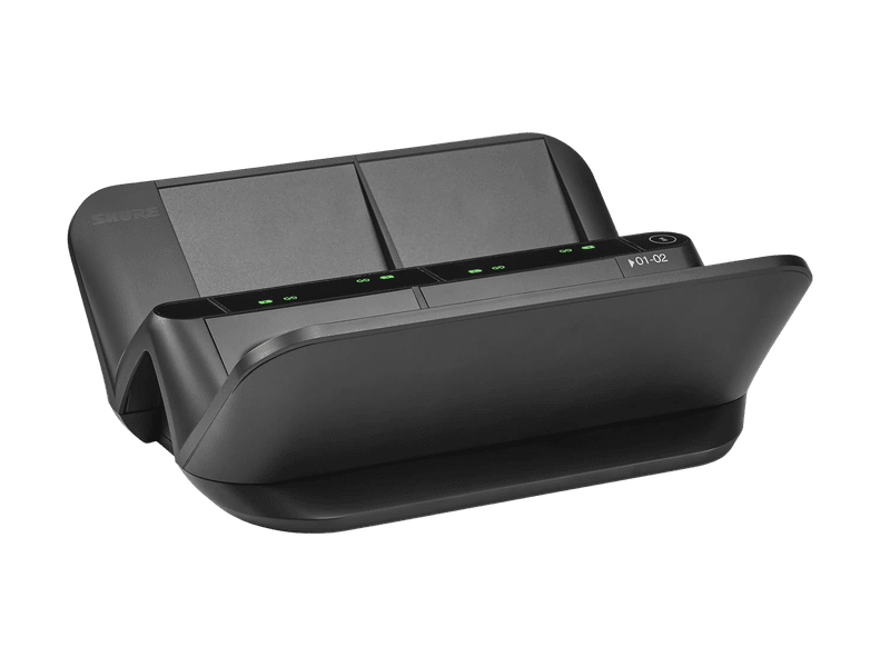 SHURE MXWNDX4G Networked Charging Stations 4 Port for Wireless Goose Neck Transmitters