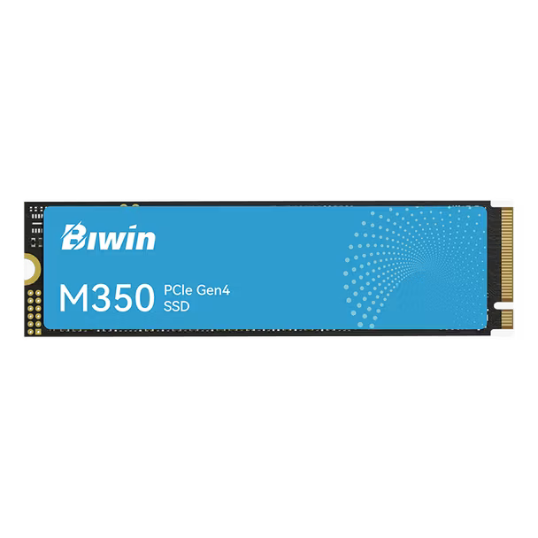BIWIN M350 500GB M.2 PCIe Gen4 NVMe SSD up to 6000 MB/s Read  5000 MB/s Write