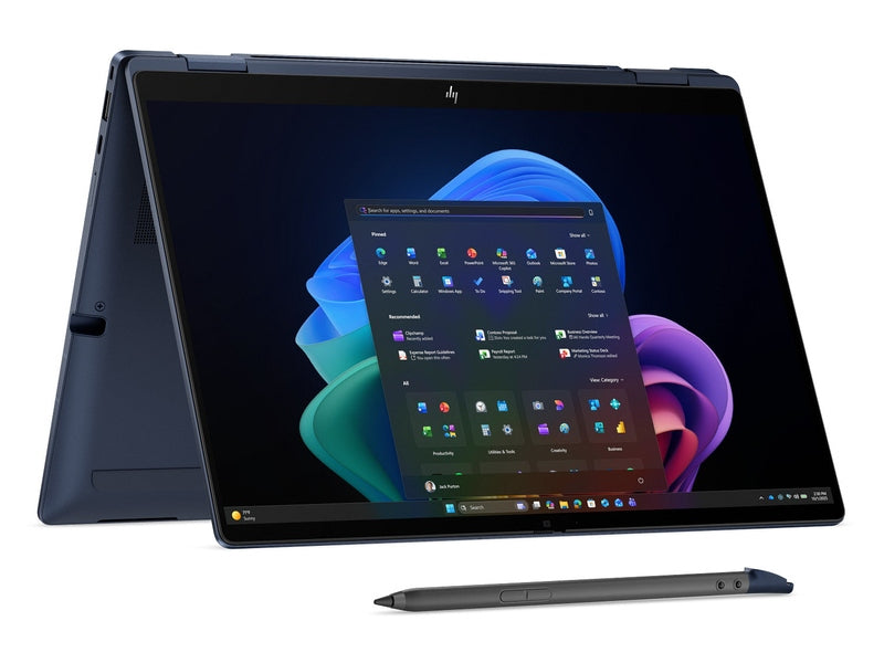 HP EliteBook X Flip G2i 14 AI DH6E8PT Ultra 7-356H 32GB 512GB SSD LTE 5G, 14" WUXGA IR Touch Win11 Pro Laptop, 3YR NBD Onsite Warranty