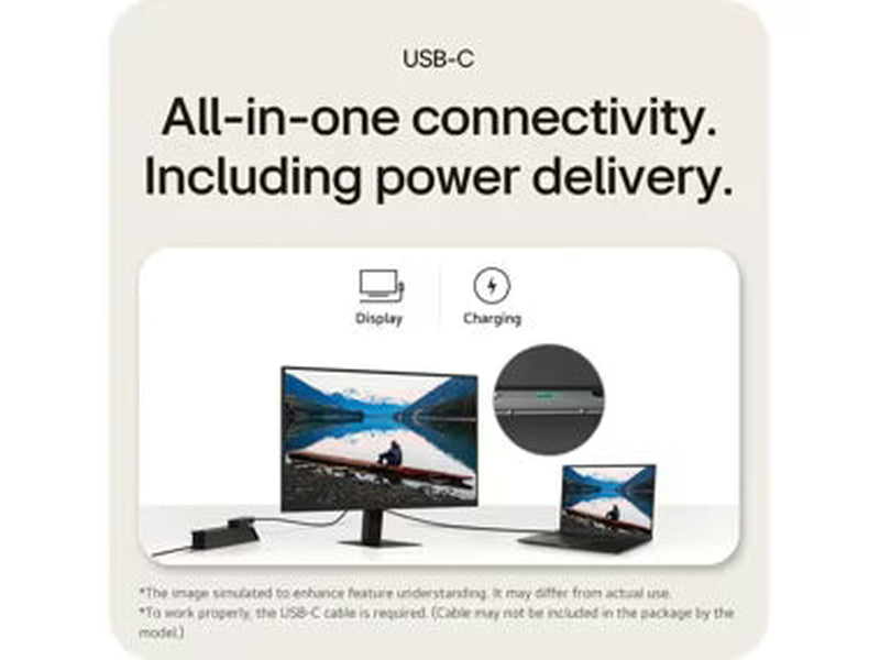 LG 27” QHD IPS 100Hz Monitor with USB-C 27BQ410B-B