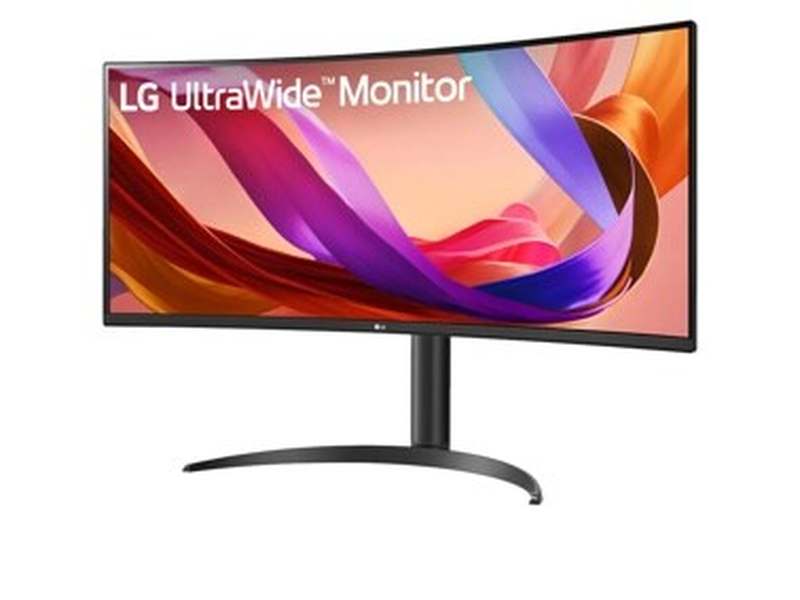 LG UltraWide™ 34" 100Hz WQHD Curved Monitor 34BQ65VA with USB-C