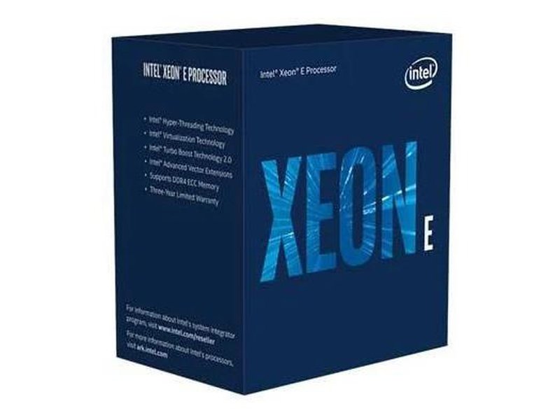 Intel Xeon E-2224 Processor 4-Core 4-Threads 8MB 3.4GHz FCLGA1151