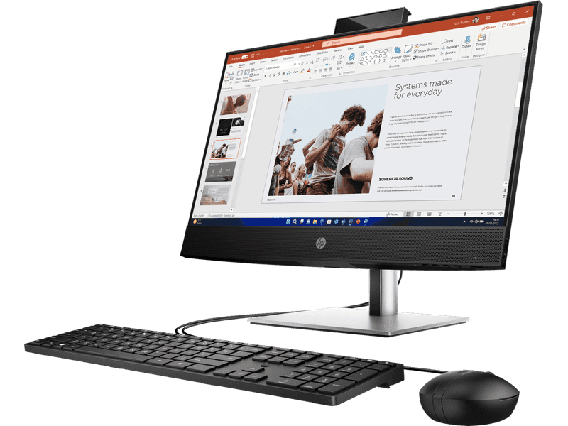 HP ProOne 440 G9 i5-14500T 8GB 256GB SSD W11P, 24" AIO Non-Touch Desktop PC