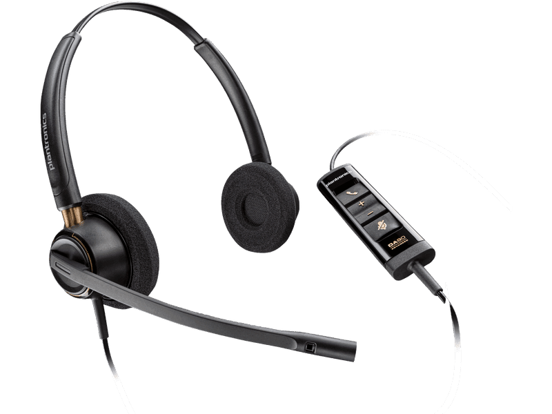 HP Poly EncorePro 525 USB-A UC Stereo Headset 783R3AA