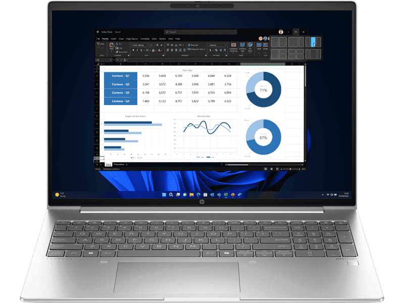 HP ProBook 465 G11 Ryzen 7 16GB 512GB SSD, 16" WUXGA AG Laptop W11P 1YR