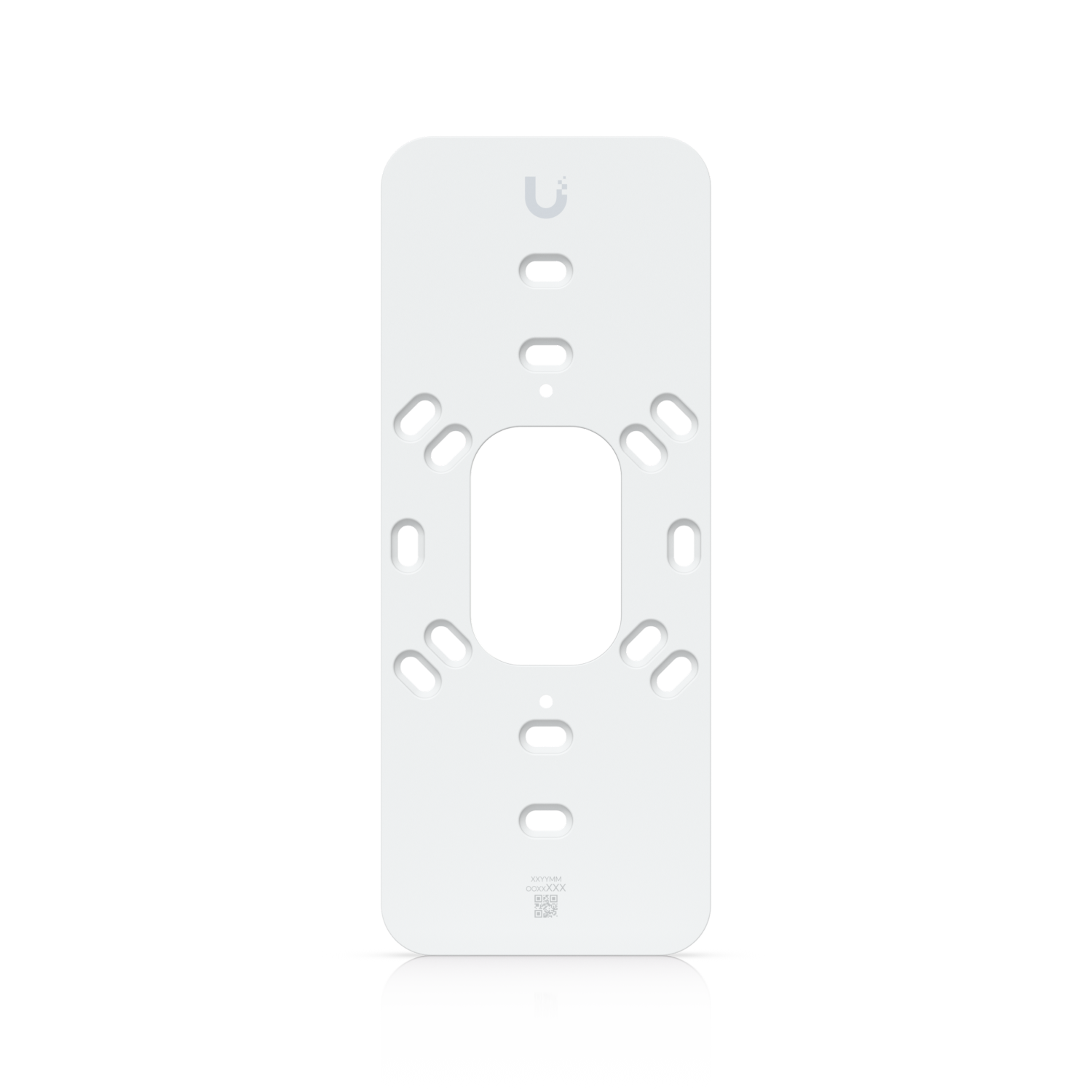 Ubiquiti G4 Doorbell Pro PoE Gang Box Mount, White,Secure, Flat/ 25° Angled Wedge Angled Mounting Plate, Compatible NHU-UVC-G4-DBELL-POE
