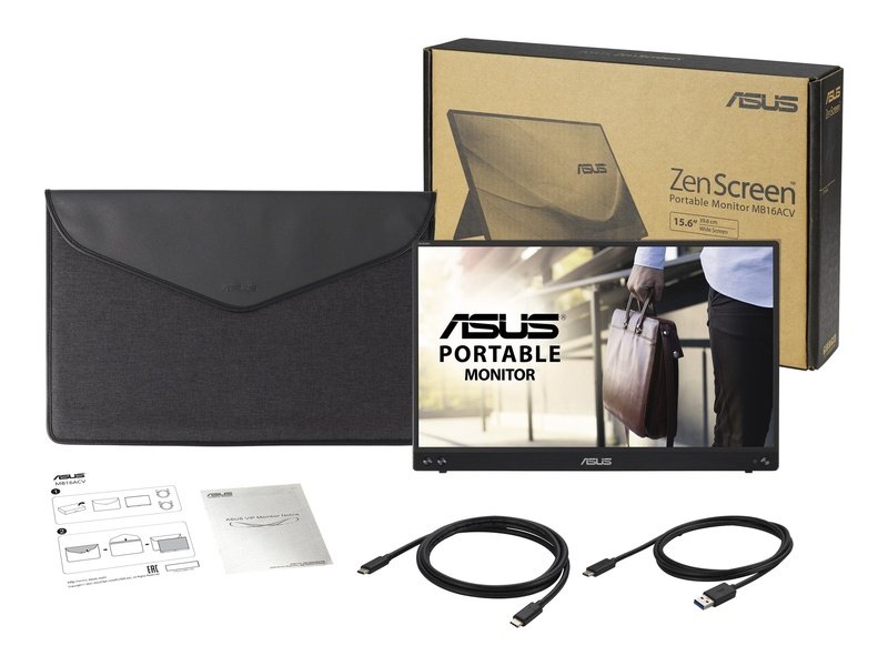 ASUS MB16ACV ZenScreen 15.6inch FHD Portable USB IPS Monitor
