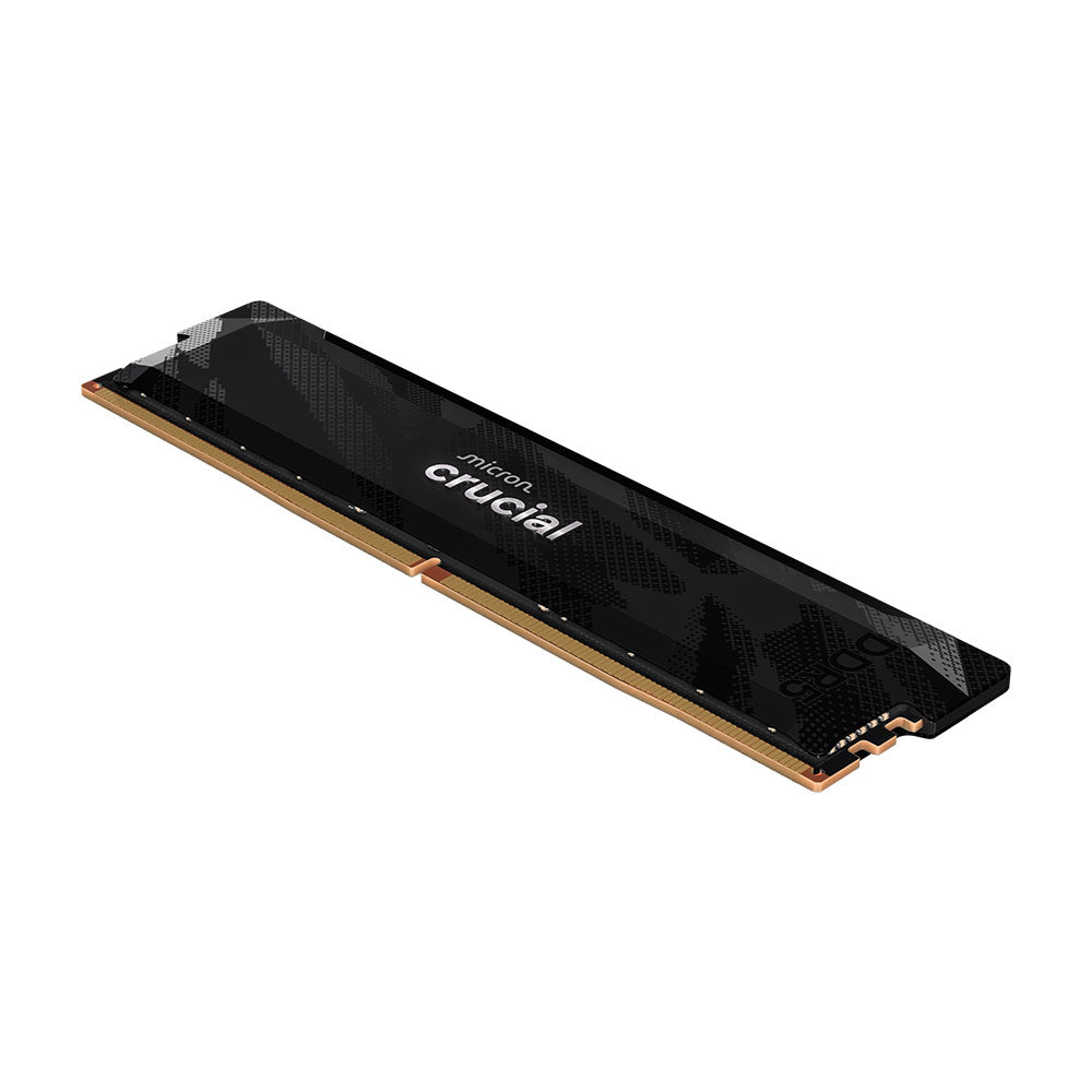 Crucial Pro OC CP16G64C32U5B DDR5-6400 CL32 16GB (1x16GB) UDIMM Black