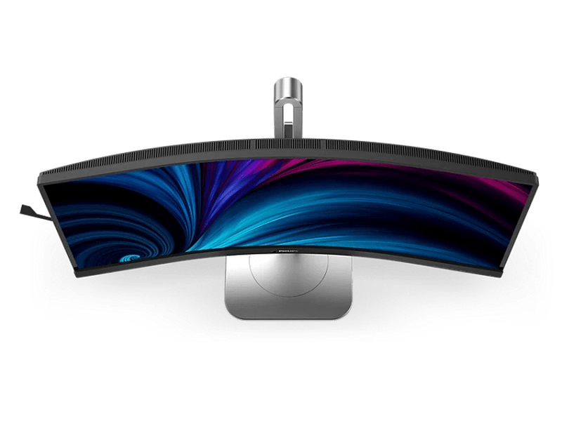 Philips 34B2U5600C 34" 120Hz UWQHD VA Curved Business Monitor with USB-C Docking, Speakers